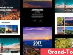 Grand Tour Travel Agency WordPress Theme